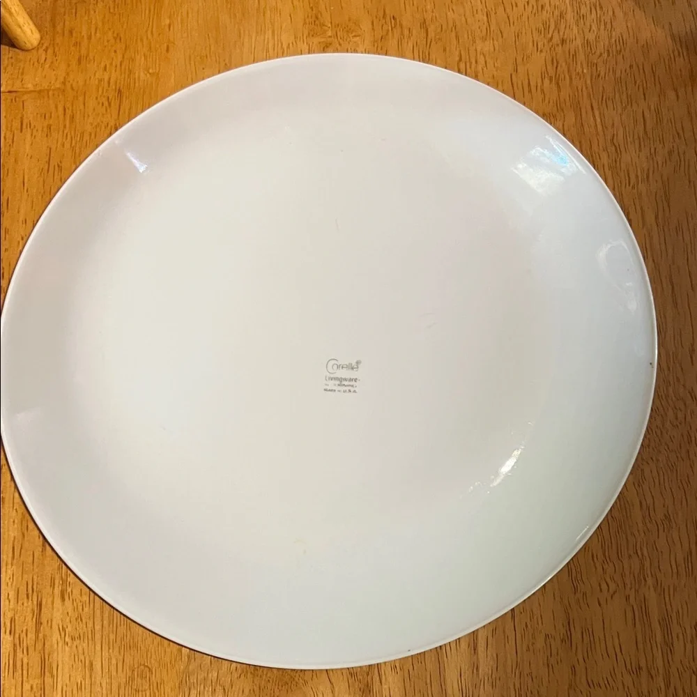 Corelle white dinner